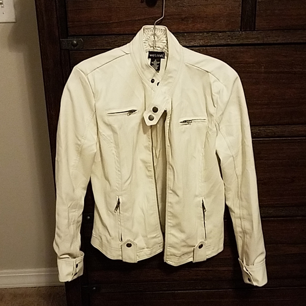 Faux Leather Jacket